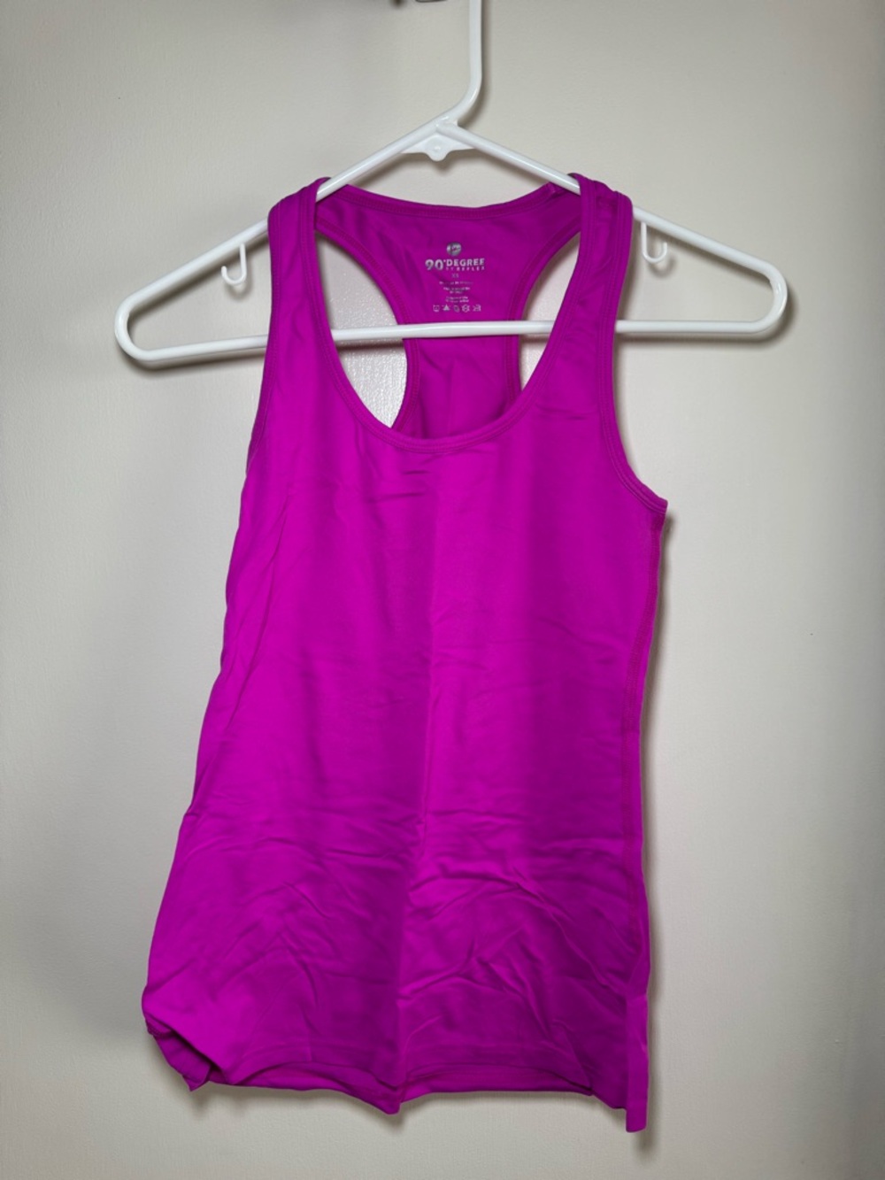 90 Degree By Reflex Bright Magenta Racerback Tank
